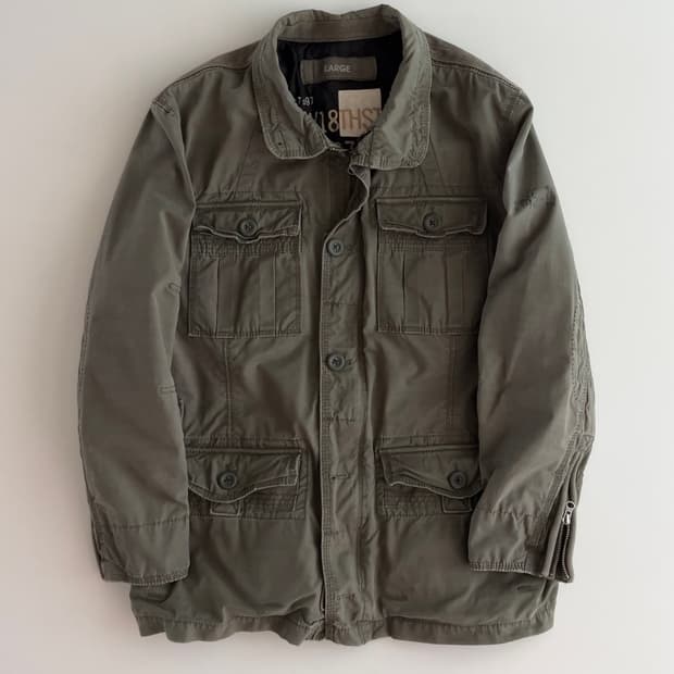 갭 밀리터리 야상 자켓 L