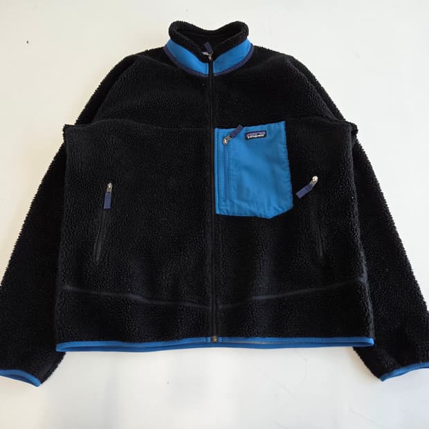 파타고니아 클래식 레트로 엑스 자켓 블랙블루 XL