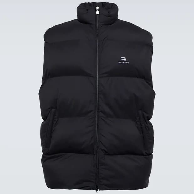 발렌시아가 오버사이즈 패딩 베스트 S
