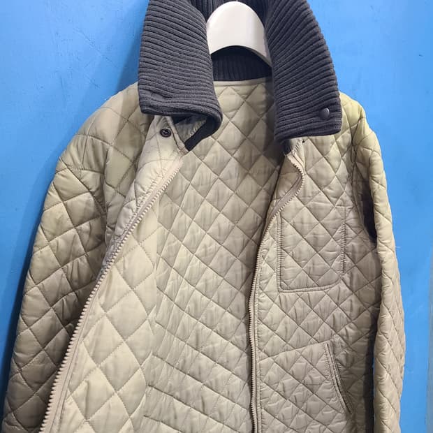 일본 빈티지 품격 깔깔이 누빔퀼팅