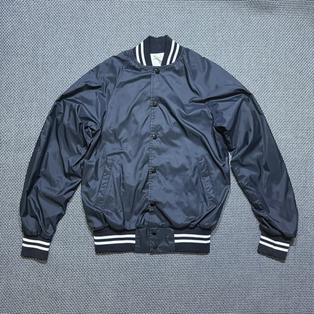 90s USA 사틴 베이스볼 점퍼
