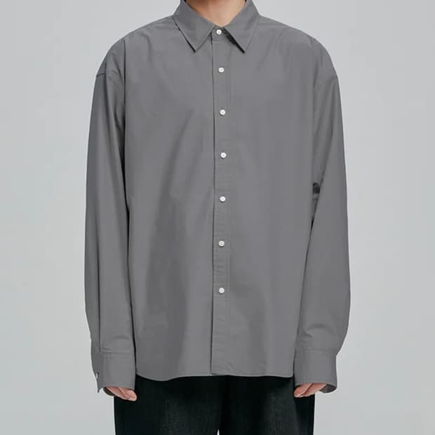 LANNDRY SHIRT (CHARCOL)