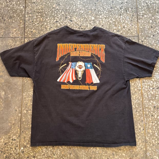 00s 할리데이비슨 반팔 티셔츠(HT18)