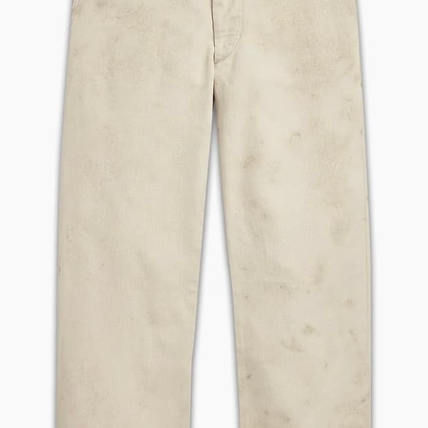 RRL 디스트레스드 코듀로이 스트레이트 핏 내추럴 31x30