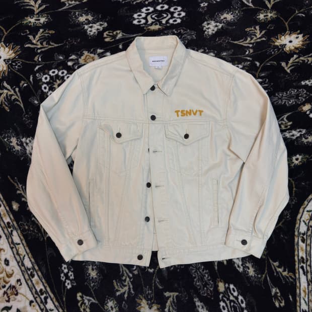 [M] 디스이즈네버댓 트러커 자켓 오프화이트