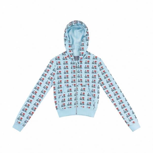 애슐리윌리엄스 I HEART ME 아이 하트 미 후드집업