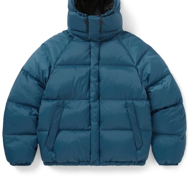 디스이즈네버댓 고어텍스 블루 패딩 M