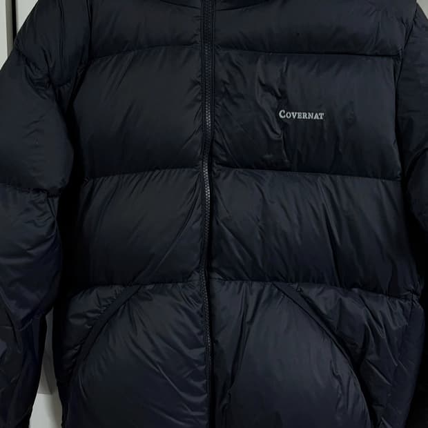 커버낫 덕다운 푸퍼 패딩 다크네이비