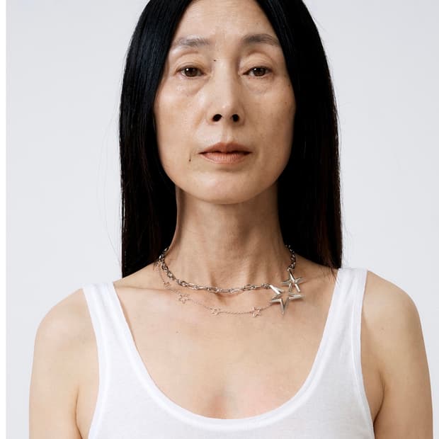 RURU 루루 DOUBLE STAR NECKLACE SILVER