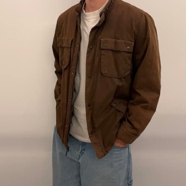 아르마니 넥버클 브라운 자켓