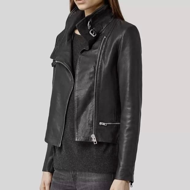 AllSaints Bales Biker LeatherJacket 새상품