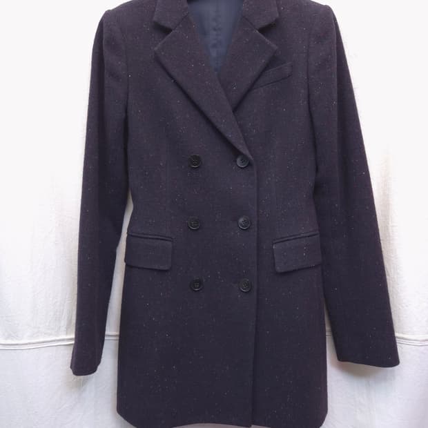 띠어리 더블 버튼 모직 블레이저 여성용