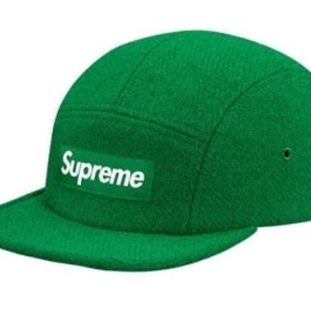 ​ [Supreme/슈프림] Harris Tweed® Camp Cap (