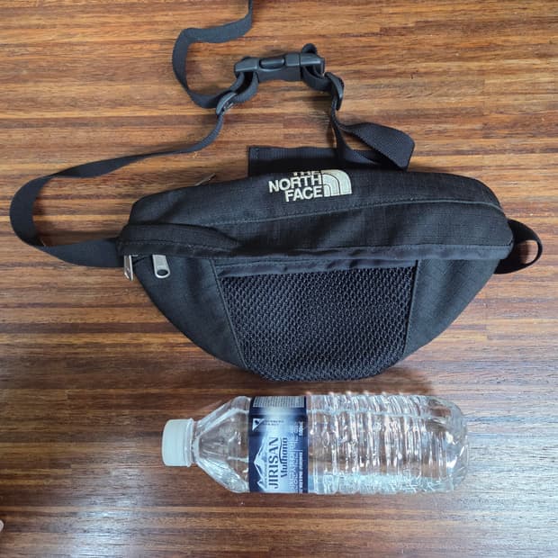 노스페이스 올드스쿨 빈티지 웨이스트백 힙색 3L