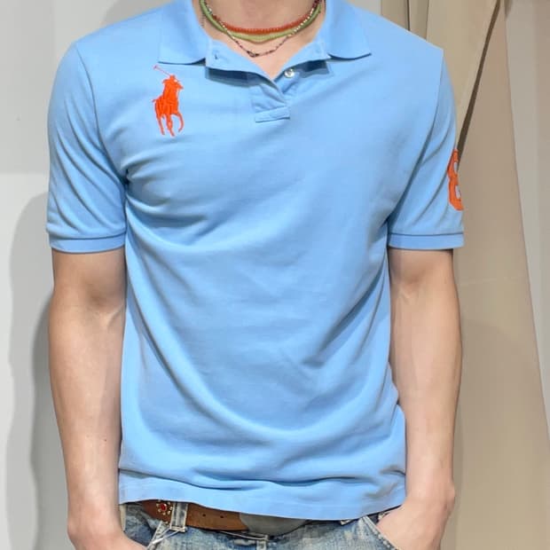 폴로랄프로렌 빅포니 스카이 pk티셔츠