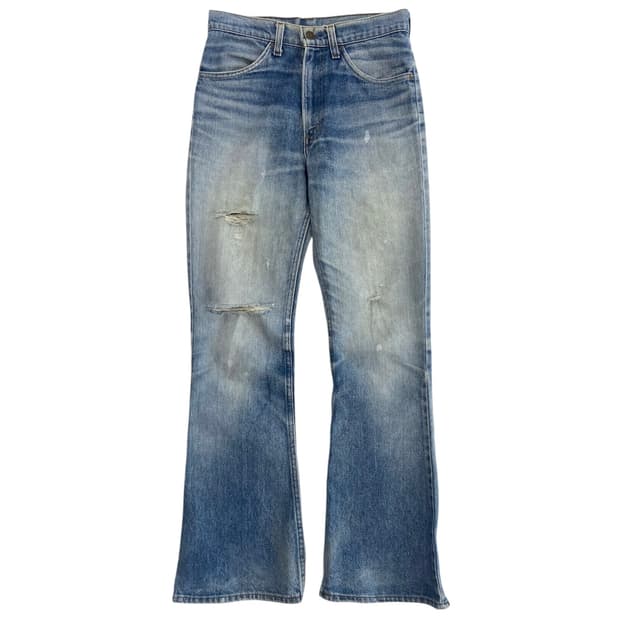 80's 리바이스 646 벨 바텀 오렌지탭