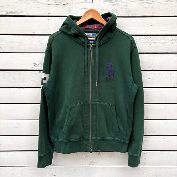 Polo 폴로 빅포니 후드집업
