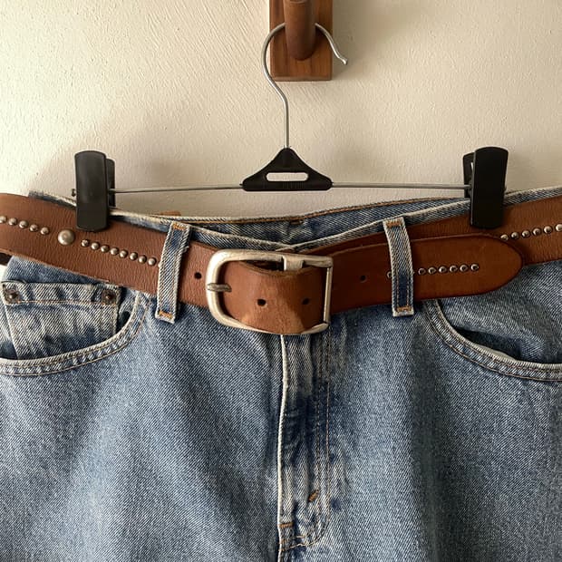 JPN Vintage Leather Belt