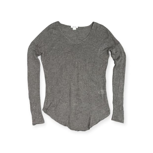 Helmut Lang 100% Silk Knit Long Sleeve