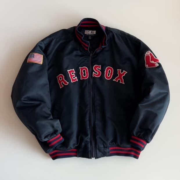 쿠퍼스타운 보스턴 레드삭스 베이스볼 자켓 L