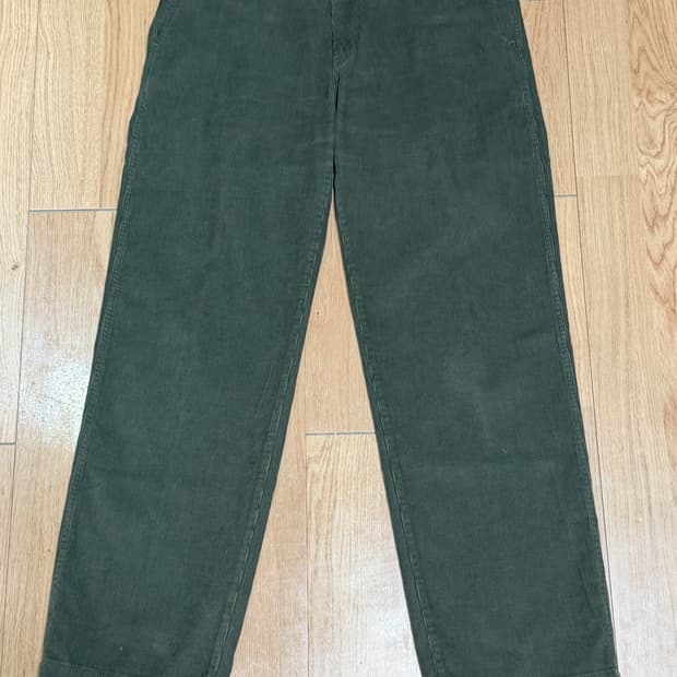 포터리 코듀로이 와이드 팬츠