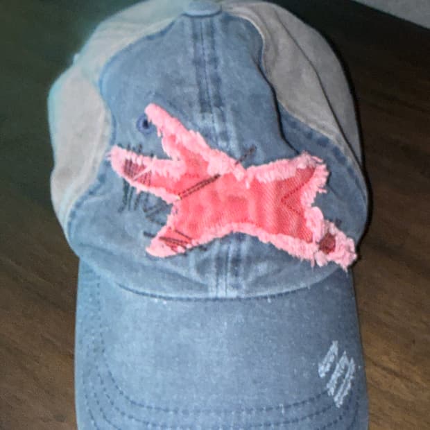 메인부스 데미지 볼캡 ball cap(blue)