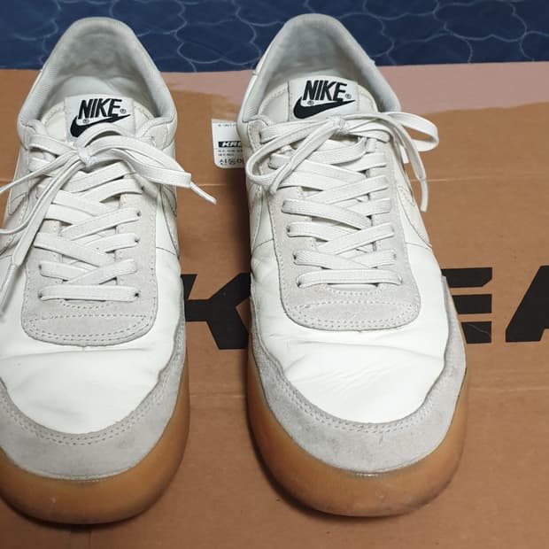 나이키 킬샷2 레더 제이크루 화이트 (275)