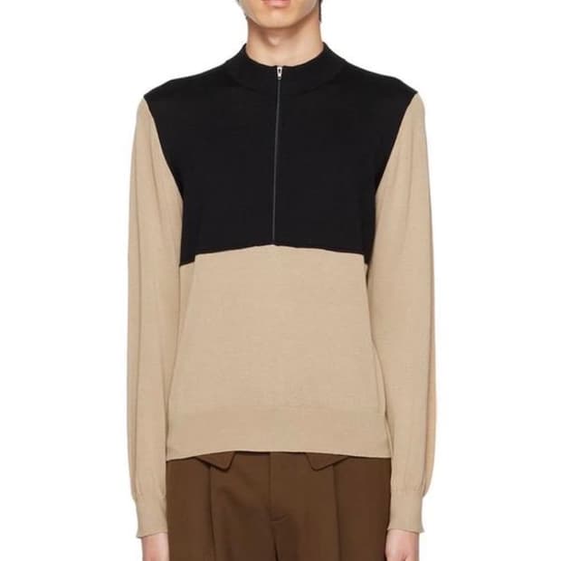 Maryam nassir zadeh halfzip knit