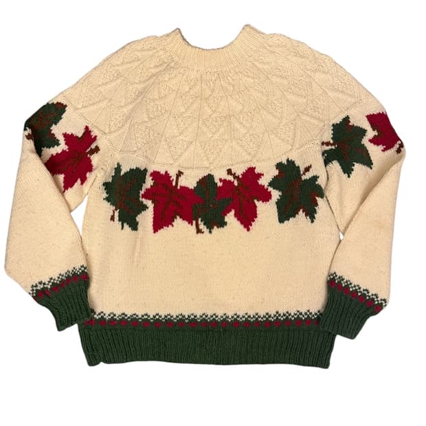 vintage maple knit
