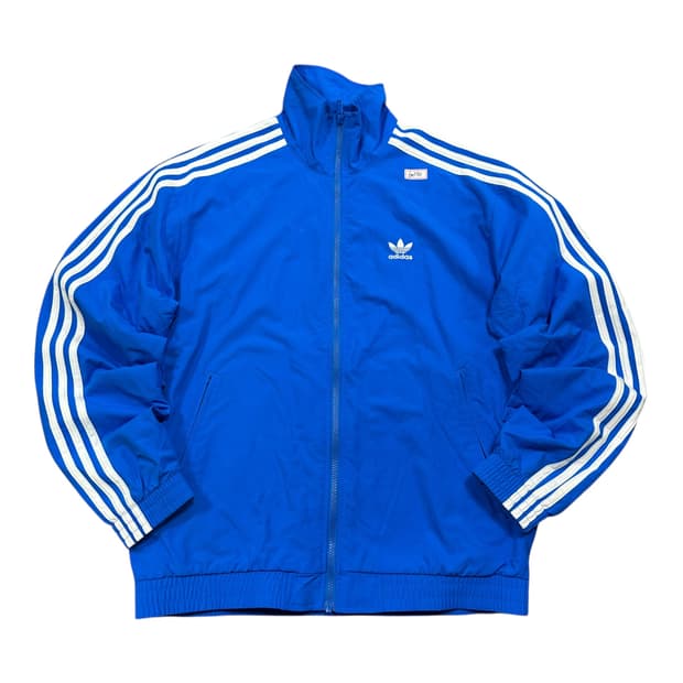 ✨ (바배) 아디다스 블루 우븐 바람막이 져지 자켓