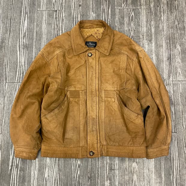 90's Vintage Leather jacket