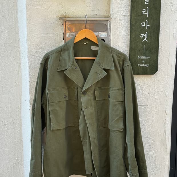 40s 미군 오리지널 M43 셔츠 (42R)