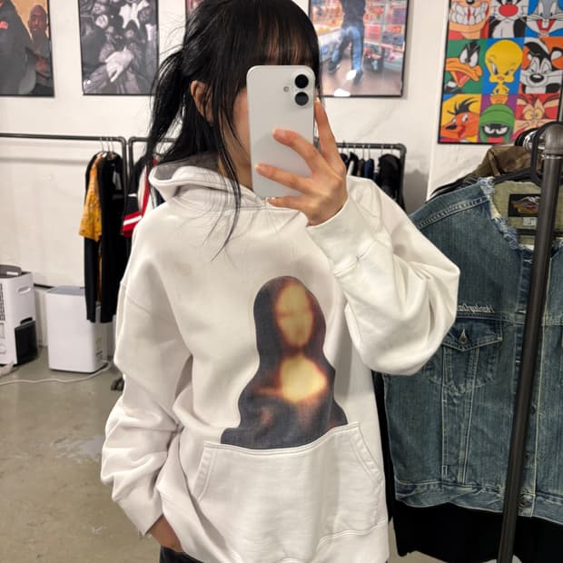 오프화이트 모나리자 후드