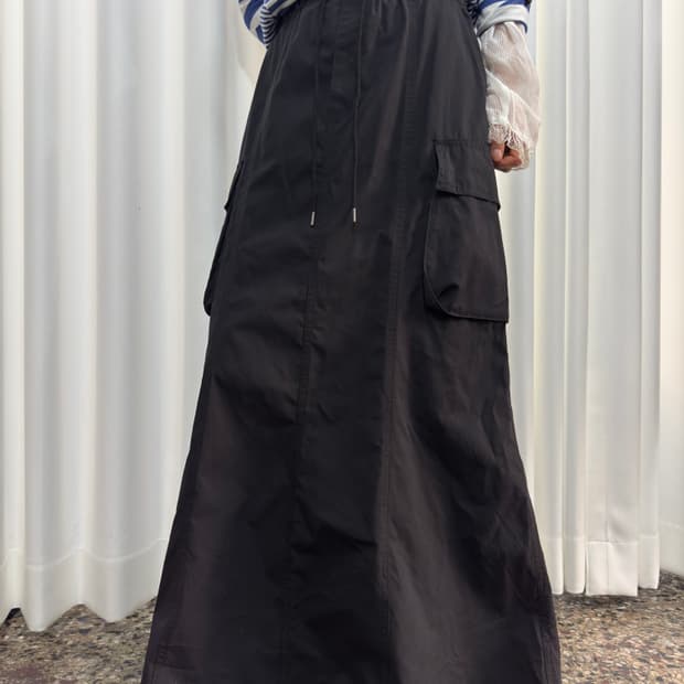 GU cargo maxi skirt