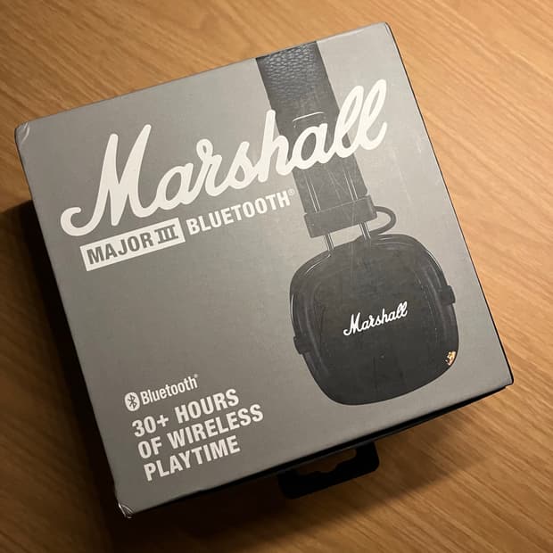 마샬 메이져 3 헤드셋