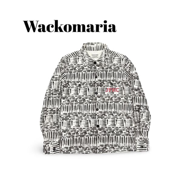 (90)와코마리아Fuck셔츠자켓