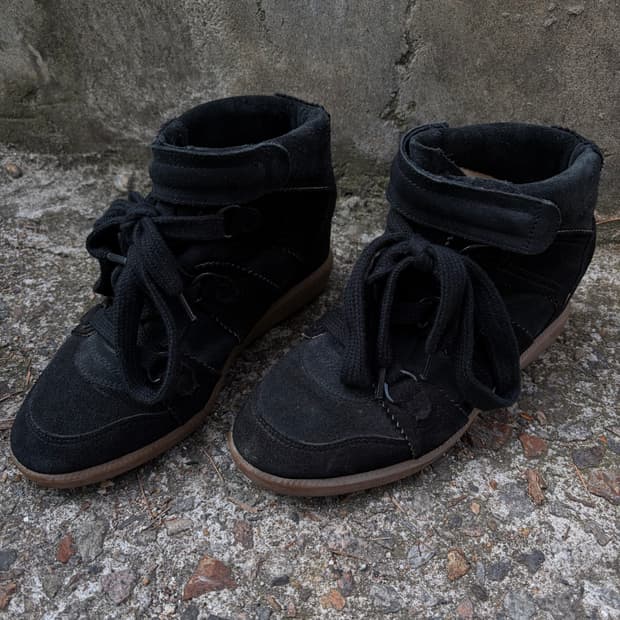 이자벨마랑 블루벨 웨지 스니커즈