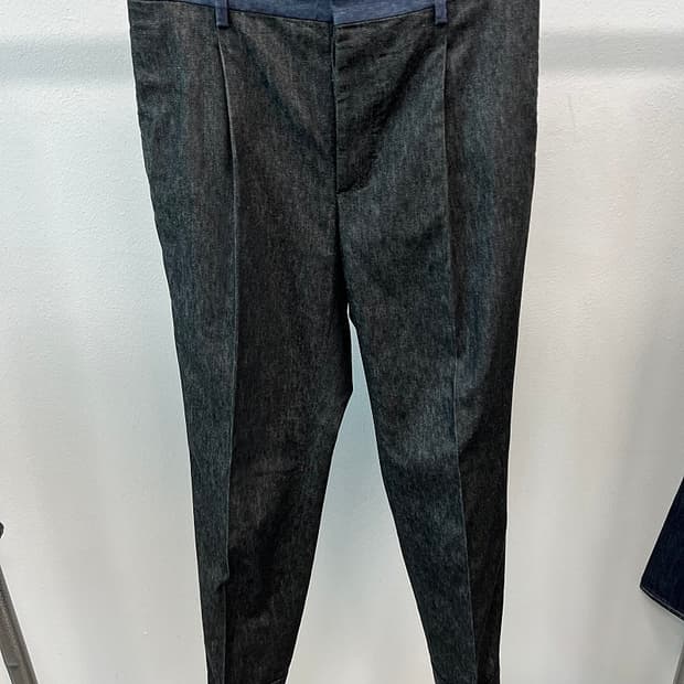 29) 발렌티노 데님 린넨 슬랙스 