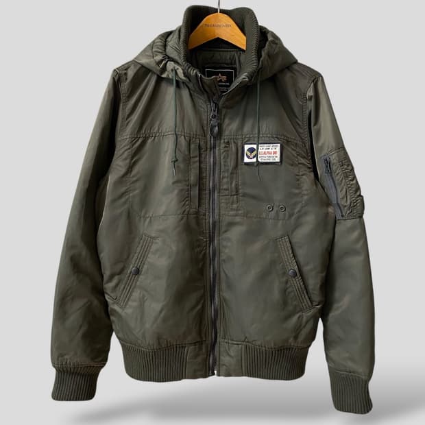 (XL)알파인더스트 플라이트 자켓