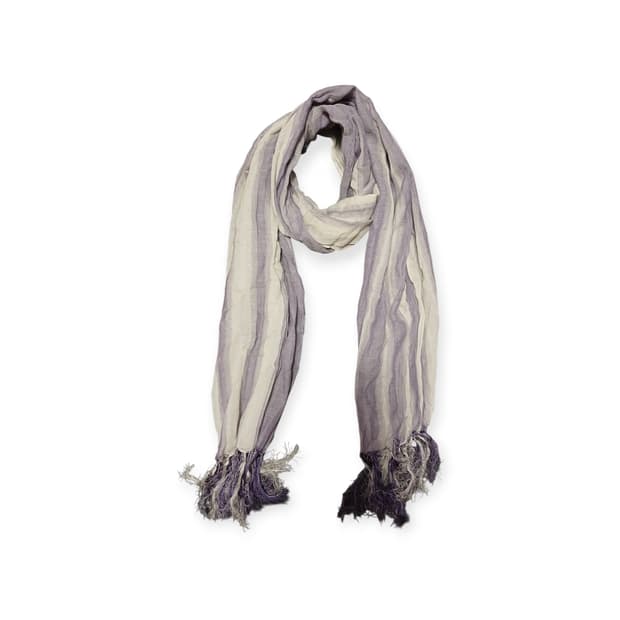 Kumikyoku 퍼플& 화이트 스카프