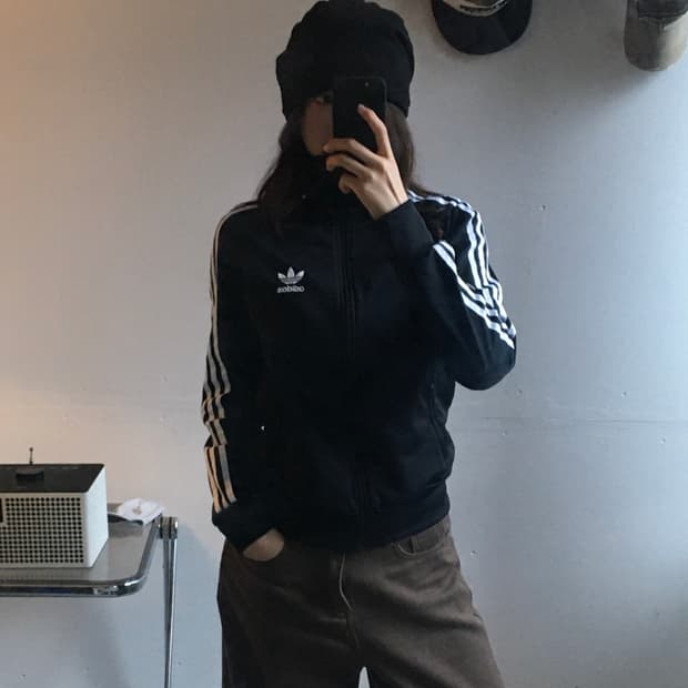 아디다스 파이어버드 백로고 져지