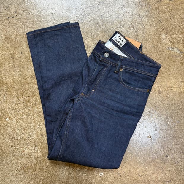 아크네 스튜디오 인디고 데님