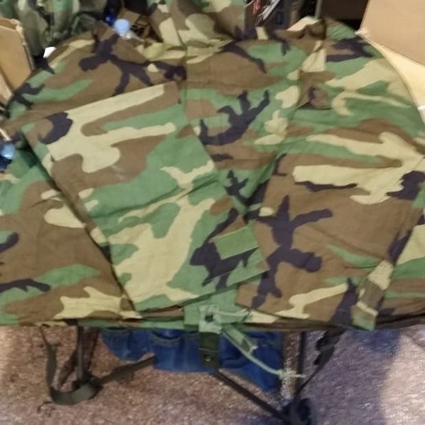 미군 우드랜드 가스복 야상