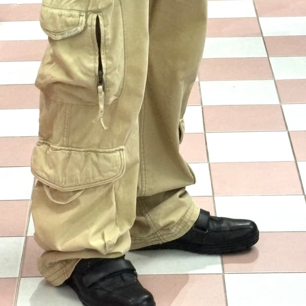 TTF✳️프라다 더블 스트랩 레더 스니커즈