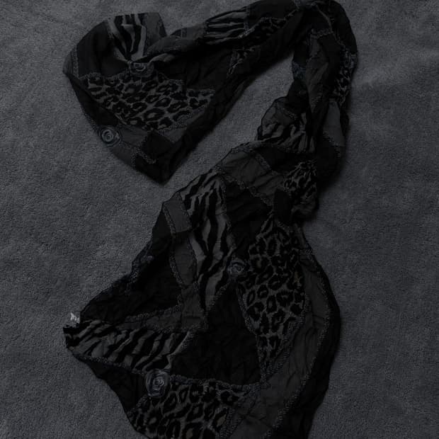 Vintage V-kei,punk mood muffler