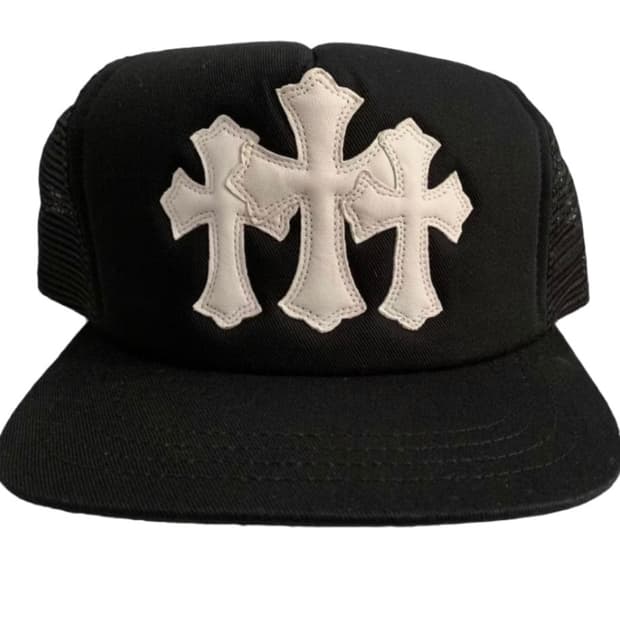 크롬하츠 세머테리 트러커햇 블랙 모자