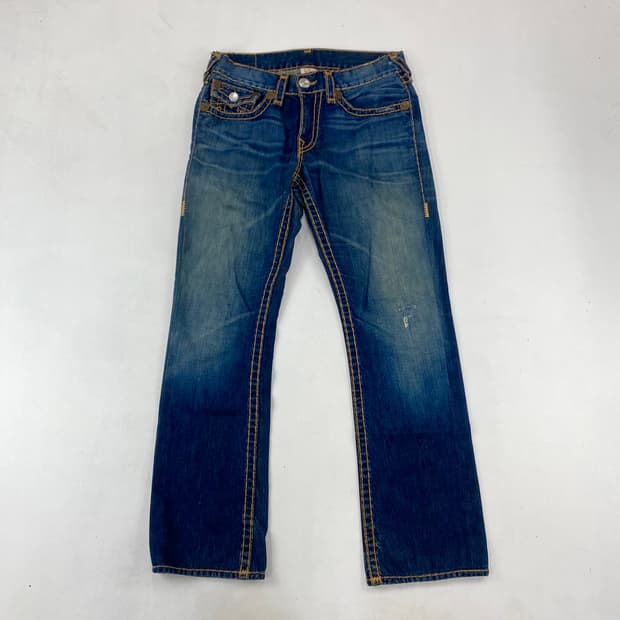 트루릴리전 빌리 슈퍼 티 스피치 부츠컷 플레어 진 (34)