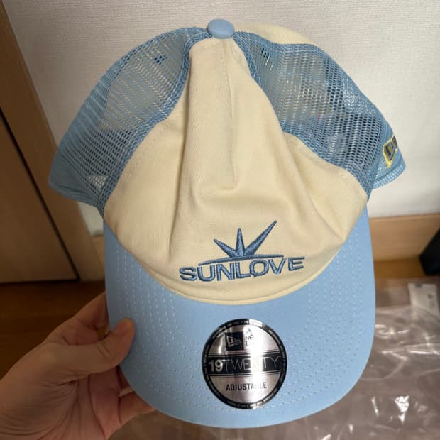 뉴에라 X 썬러브 볼캡 라이트 블루 