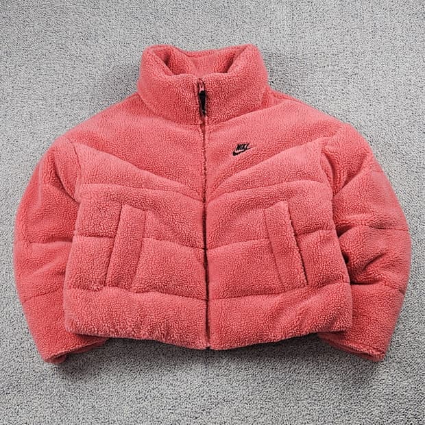 나이키 써마핏 쉐르파 플리스 숏 패딩 ( L ) / 10465