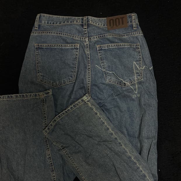 ootj washed 데님 팬츠